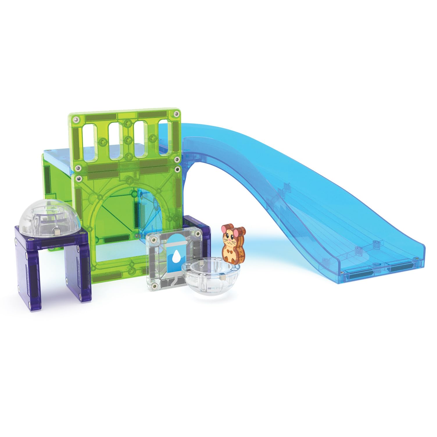 MAGNA-TILES® Hamster Ball 13-Piece Magnetic Construction Set - Rolling Play & Build for Ages 3+ 2