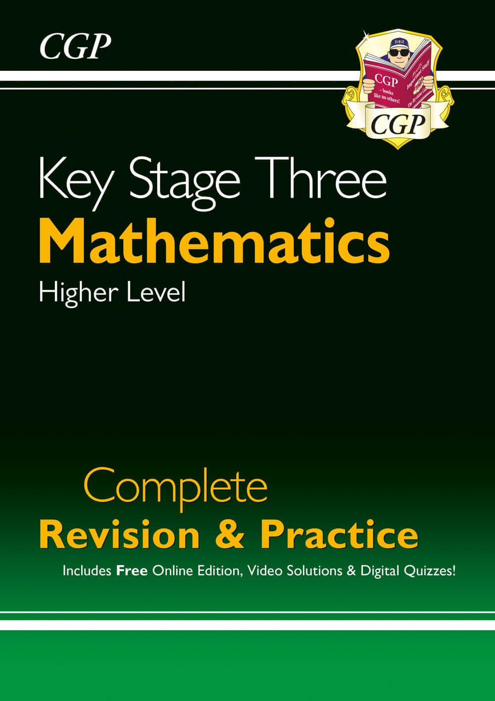 CGP KS3 Maths Complete Revision & Practice - Higher Level | Paperback | 208 Pages 1