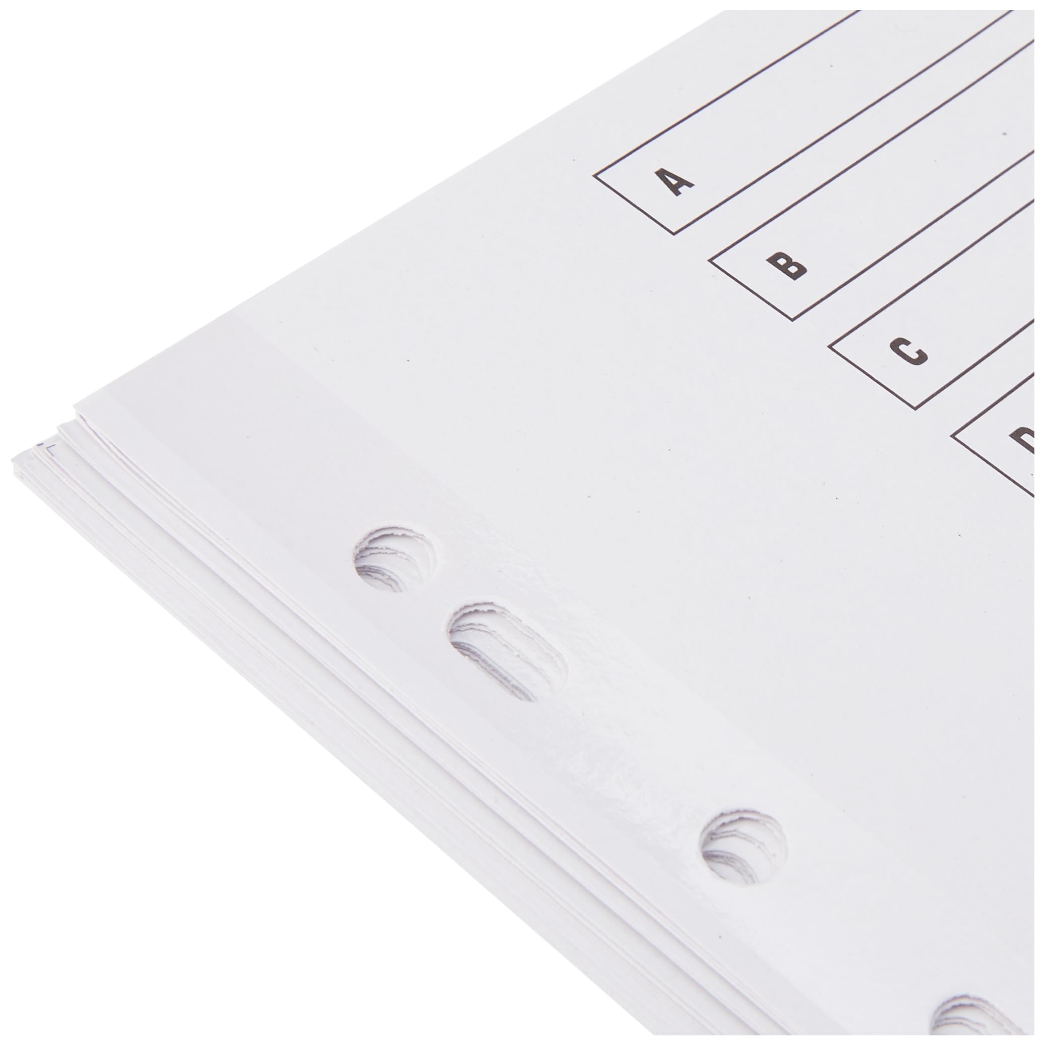 Q-Connect KF01523 Index A4 Dividers - 20 Part A-Z | Multi-Punched & Reinforced Tabs 3