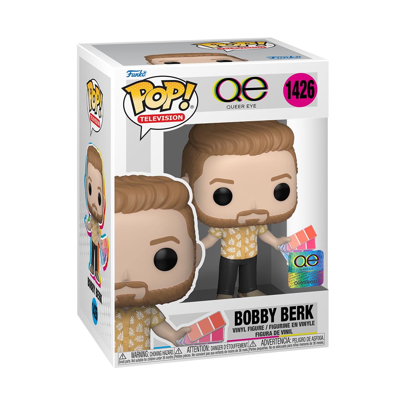 Funko Pop! TV: Queer Eye - Bobby Berk Vinyl Figure (70713) 9
