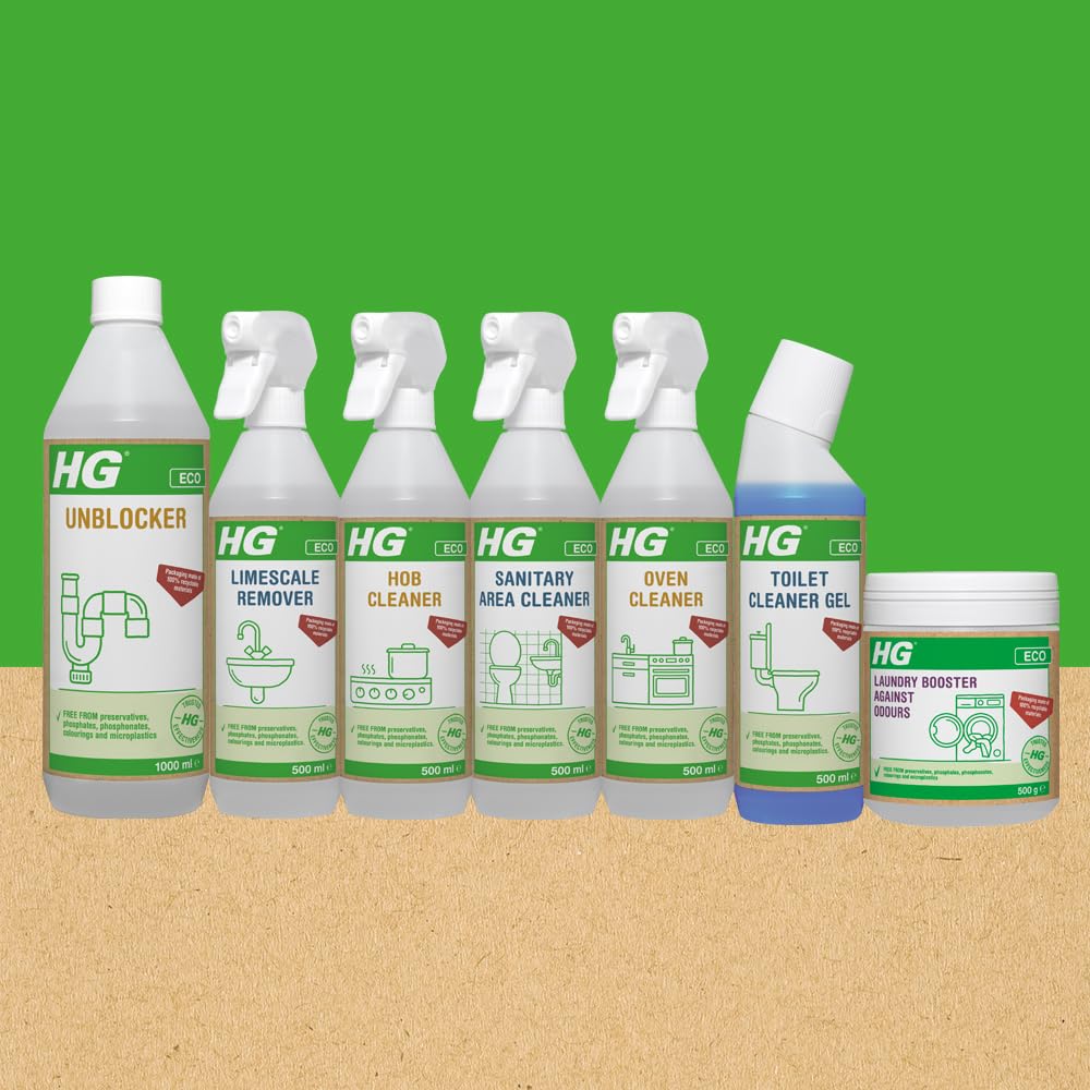 HG - ECO Laundry Detergent Booster Against Odours, 500g Scent Enhancer for Fresh Laundry
