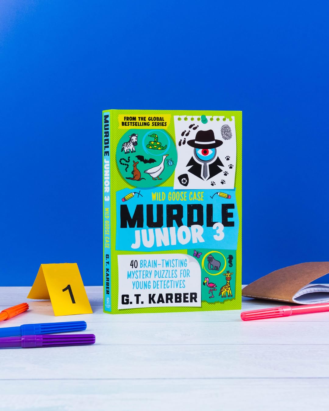 Murdle Junior 3: Wild Goose Case - 40 Mystery Puzzles | Paperback | English 4