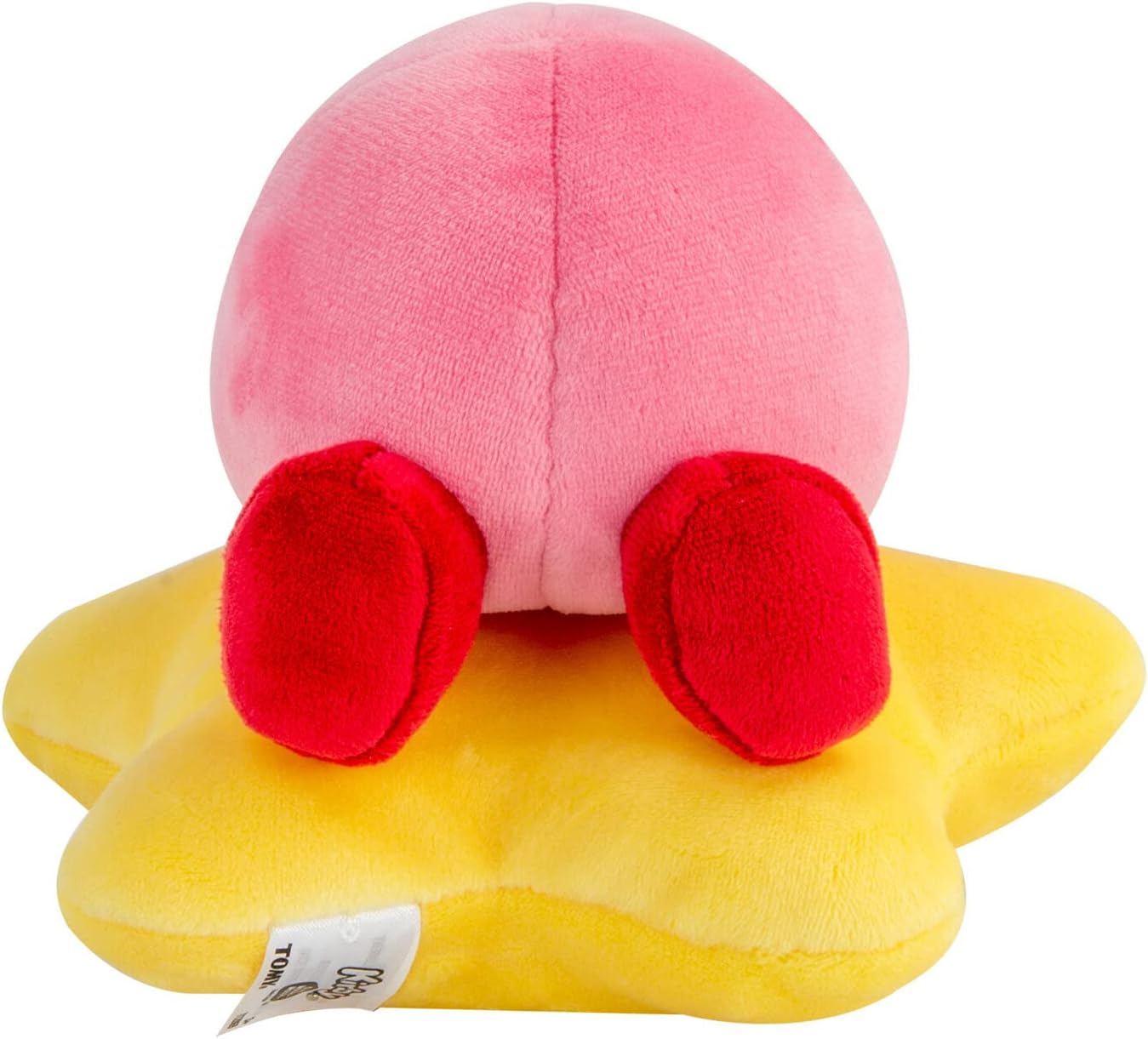 Kirby Warpstar Riding Plush Toy - 6" Officially Licensed Club Mocchi Mocchi Pink Squishy Fabric Plush 2