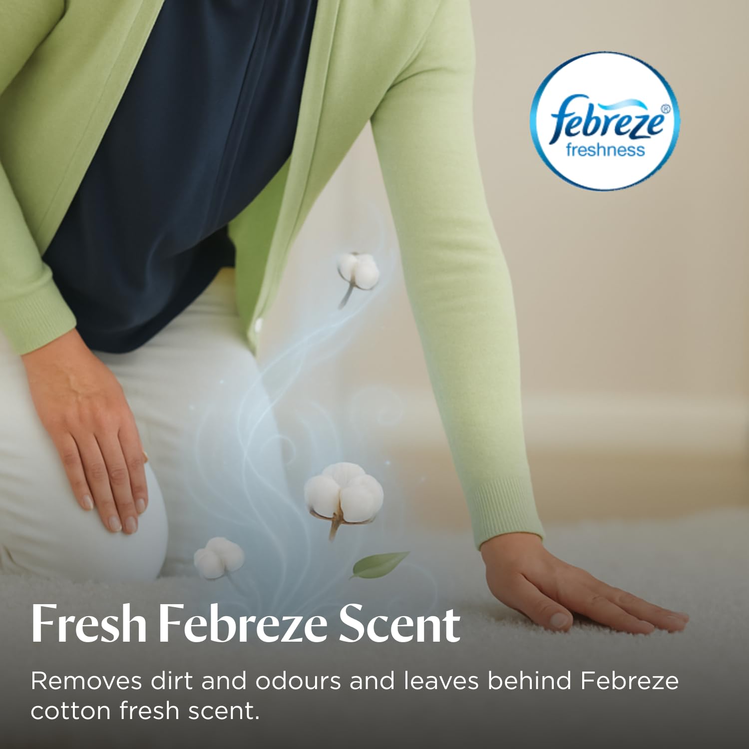 BISSELL Wash & Refresh Carpet Cleaner Solution - Febreze Cotton Fresh Scent | 1.5L Concentrated Liquid 3
