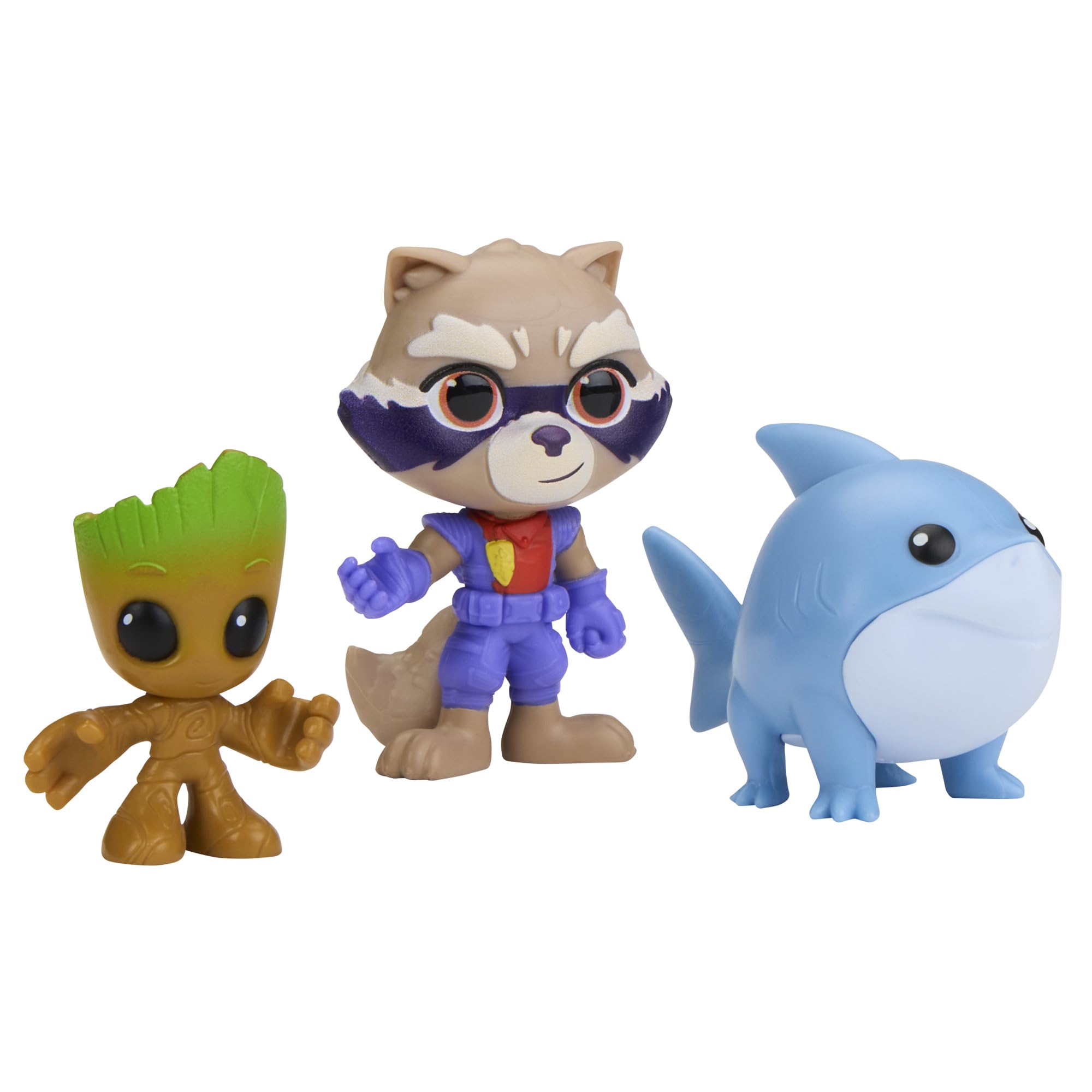 Marvel Spidey and his Amazing Friends Rescue-Webs Rocket & Groot Action Figures - Ages 3+ 4