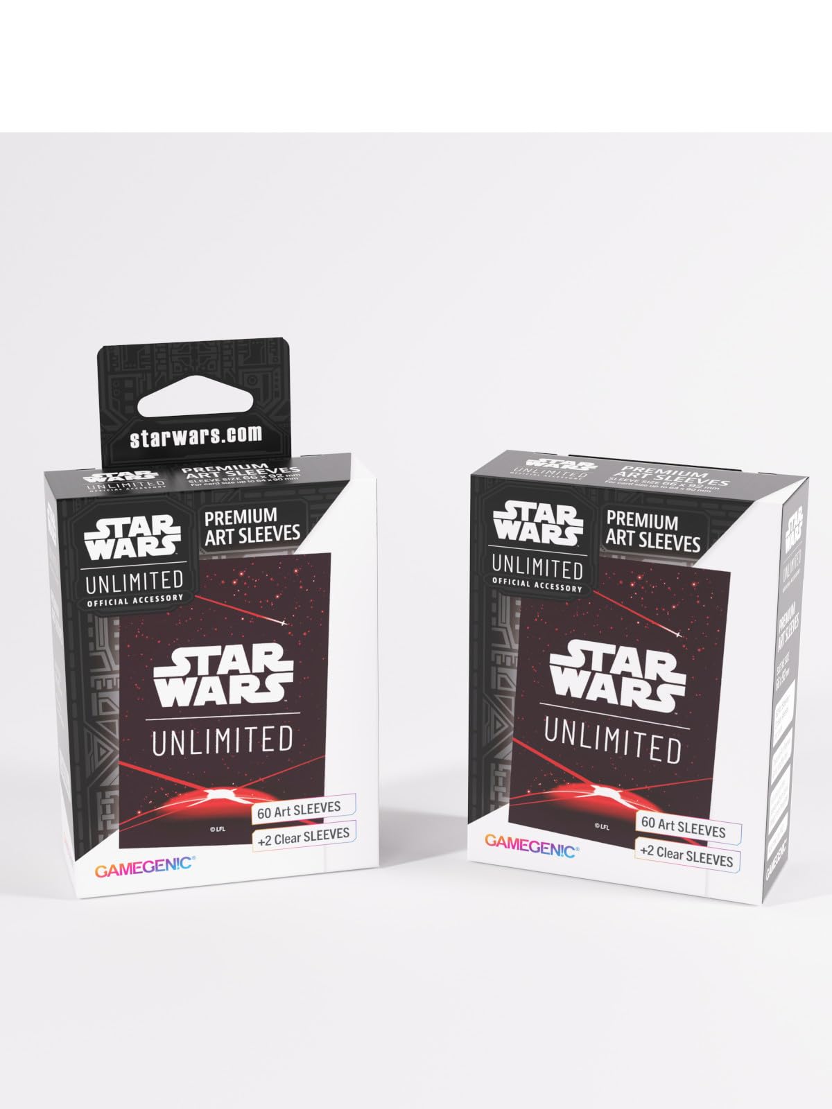 Gamegenic Star Wars: Unlimited Card Game Art Sleeves – Rotes Design