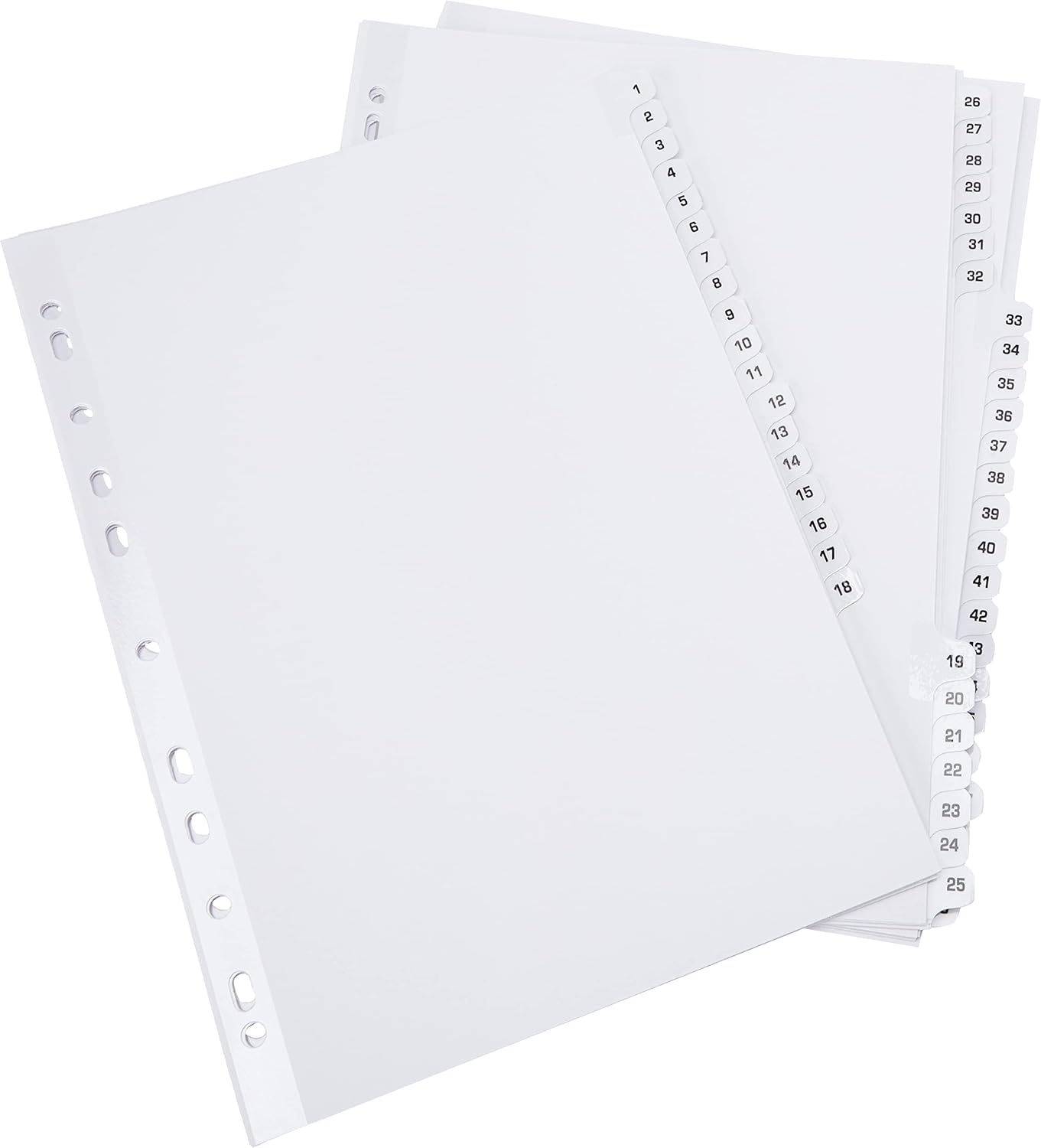 Q-Connect A4 1-50 Mylar Index (Pack of 10) 4