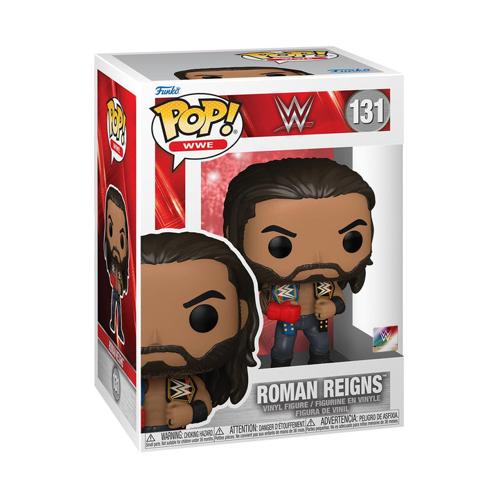 Funko Pop! WWE - Roman Reigns with Belts Vinyl Figure #131 (72233)