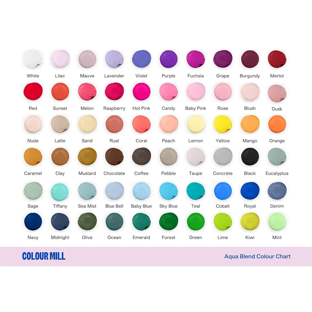 Colour Mill Aqua Blend Food Colouring Baby Blue - Water-Based, Highly Concentrated 20ml