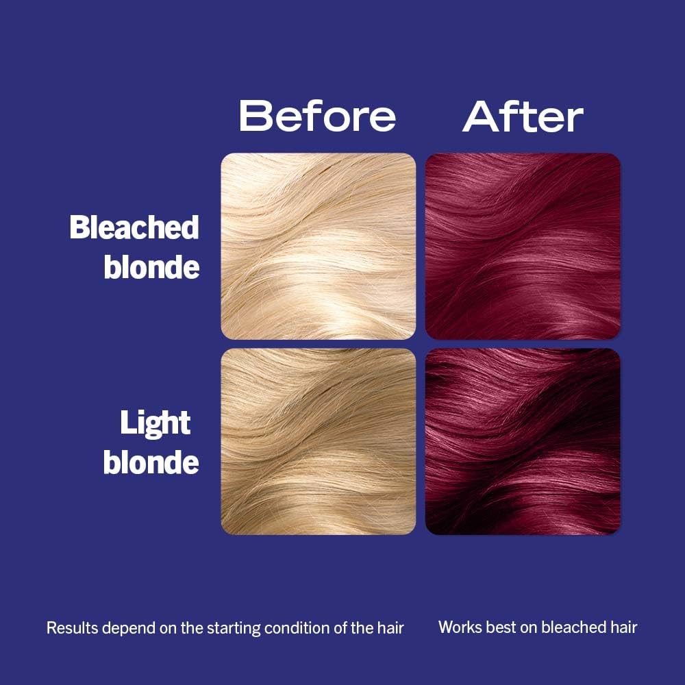 Schwarzkopf LIVE Intense Colour Permanent Purple Hair Dye with Vibrancy Serum - Pure Purple 086 3