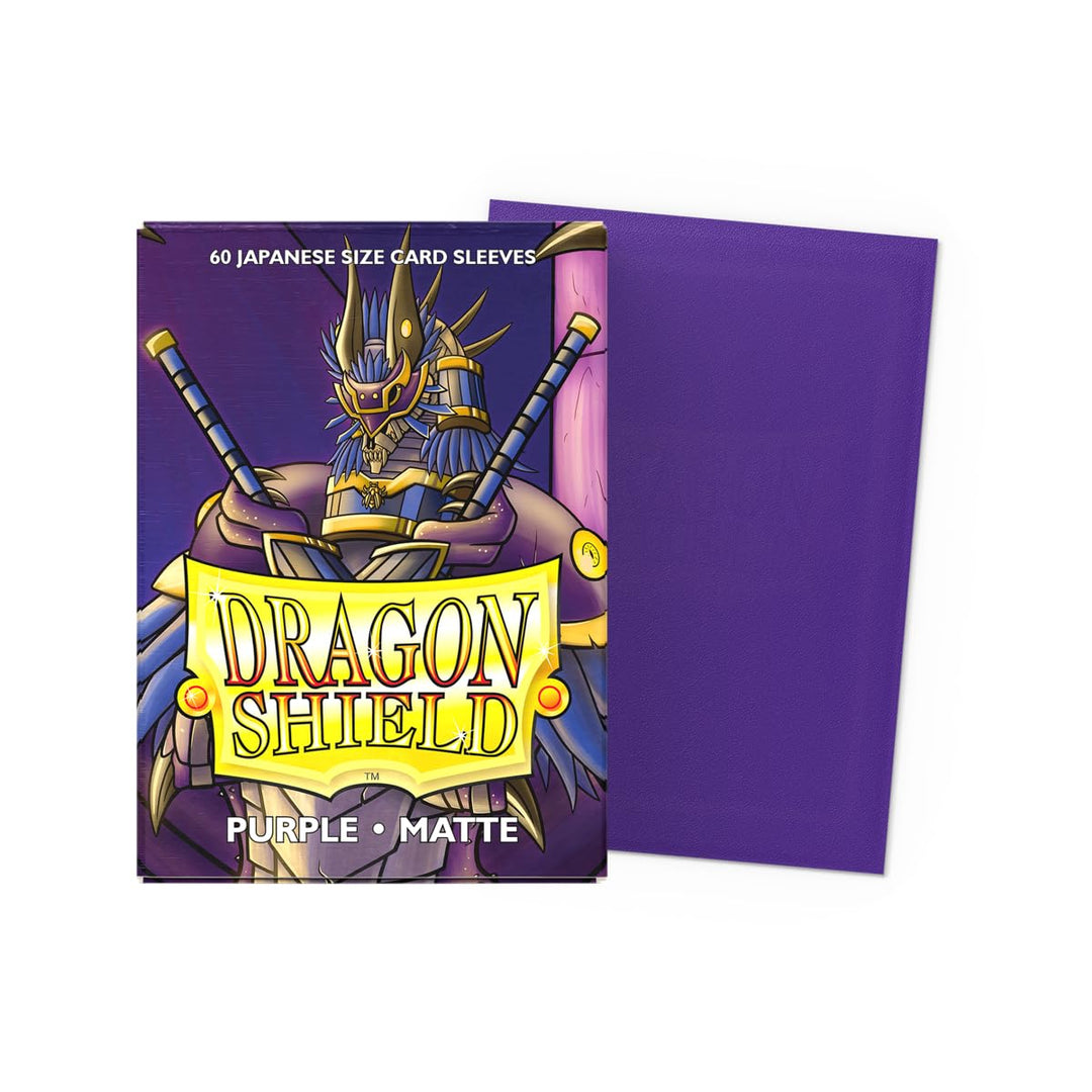 Dragon Shield Japanese Size Matte Purple Card Sleeves (60 Pack)