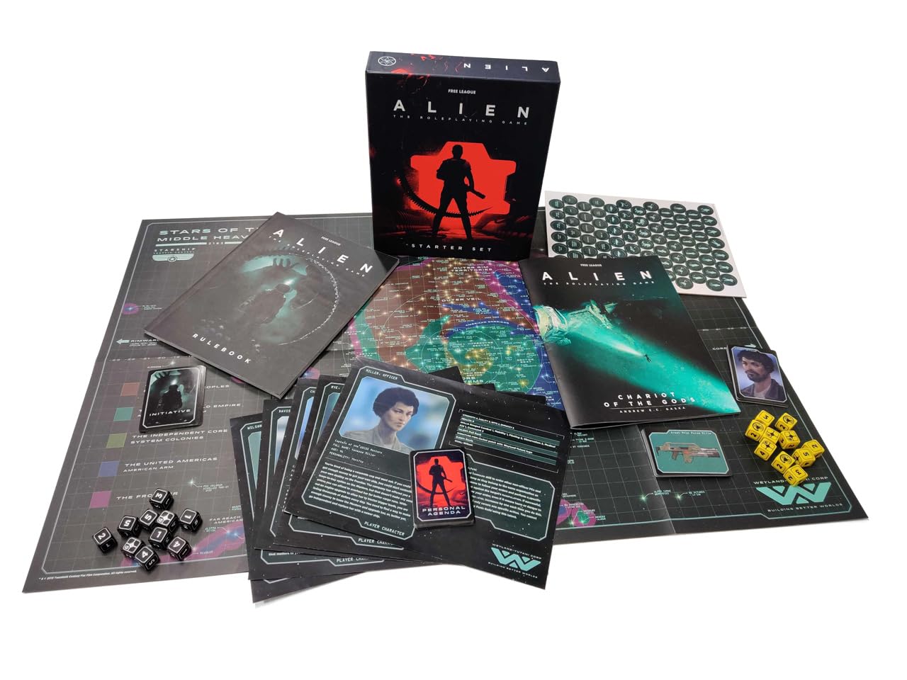 Fantasy Flight Alien Starter Set Brettspiel 2