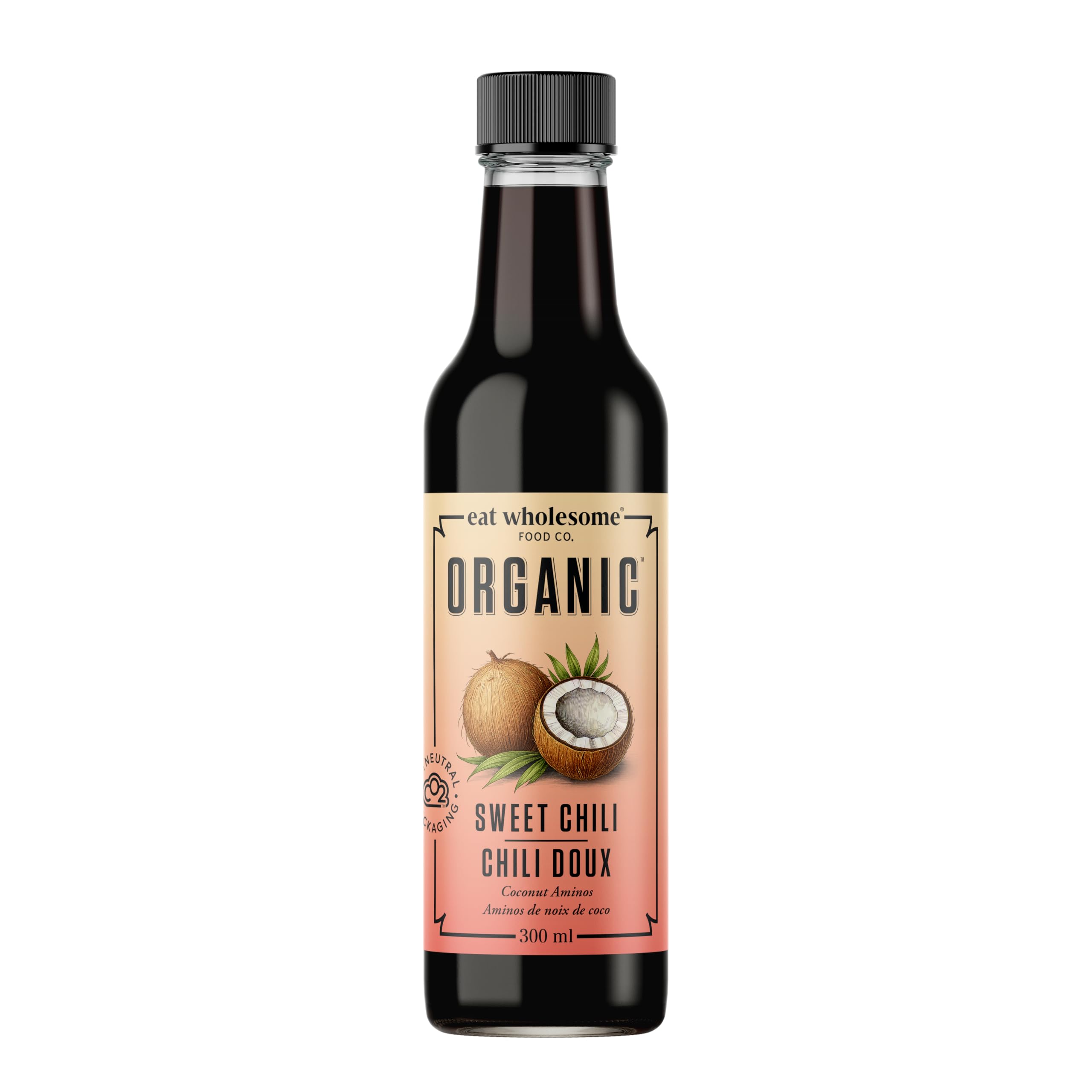 Eat Wholesome Organic Coconut Aminos Sweet Chili Seasoning - Vegan, Naturally Fermented | 300 ml 1