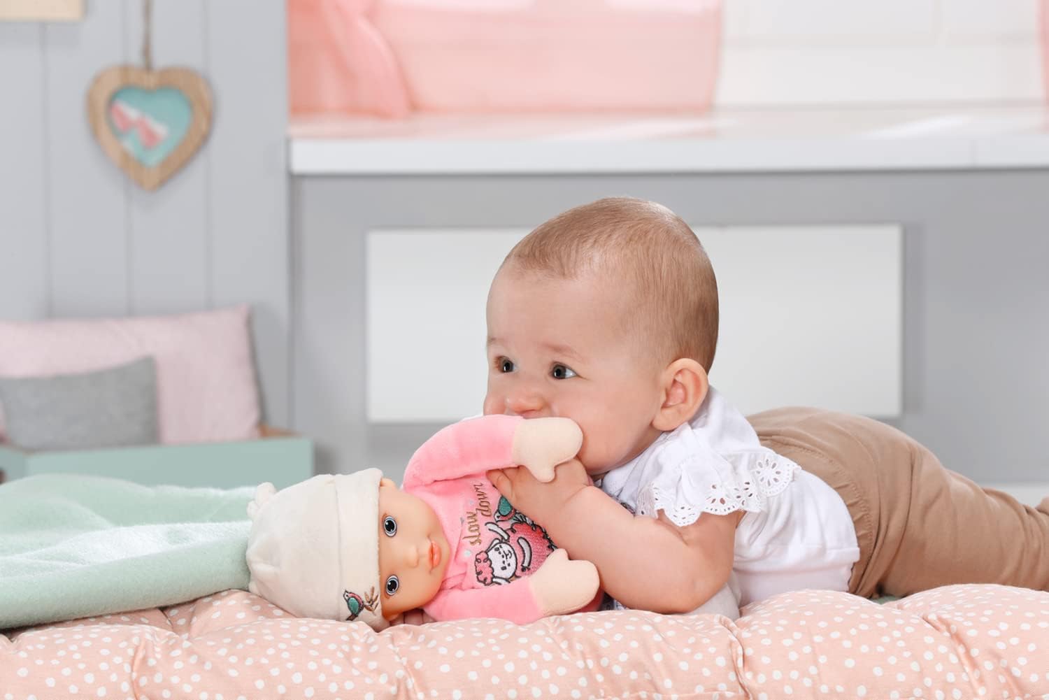 Baby Annabell Sweetie 30cm Soft-Bodied Doll with Rattle - For Babies 0-12 Months 13