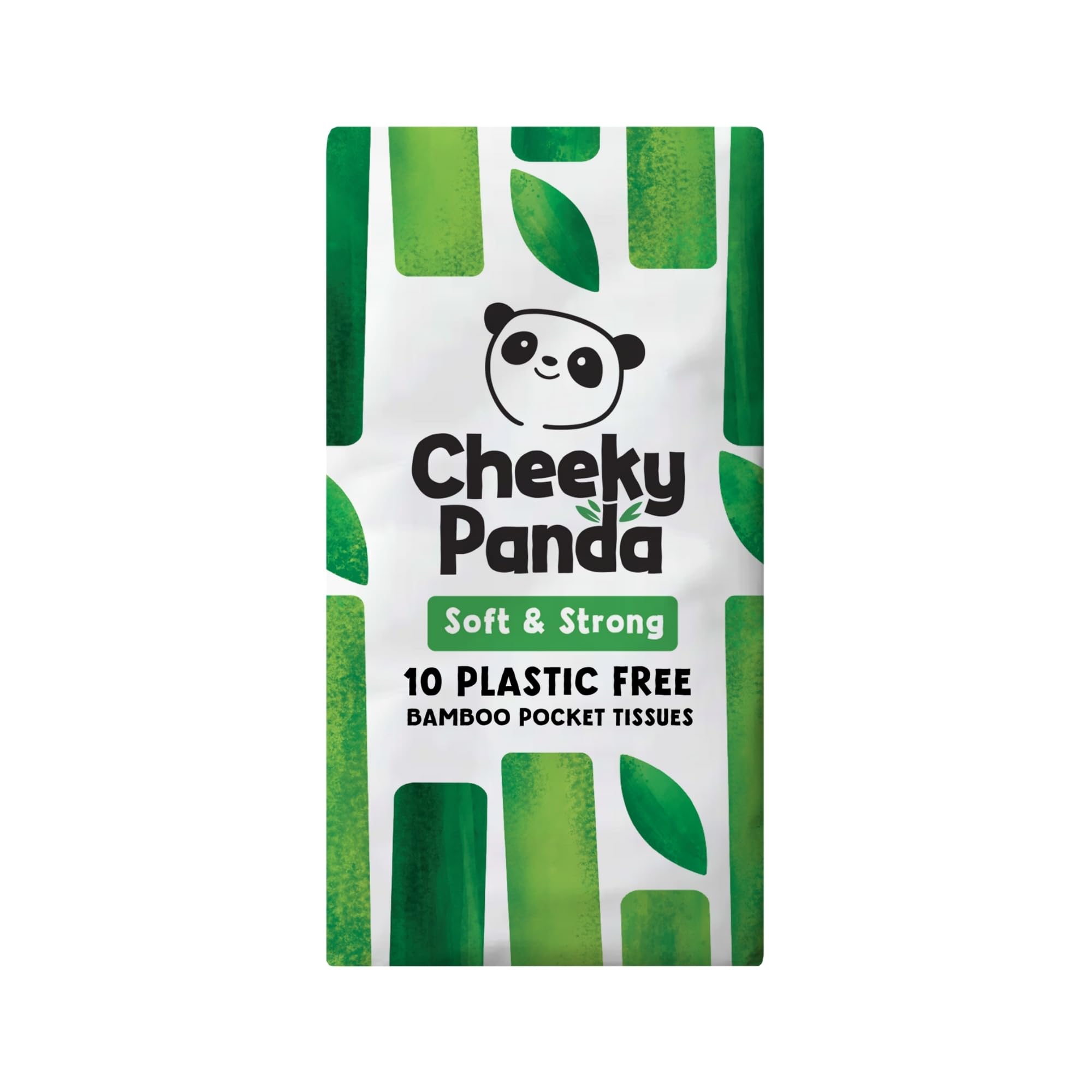 The Cheeky Panda Bamboo Facial Tissue - Plastic Free Travel Pack | Unscented | 1 Count 1