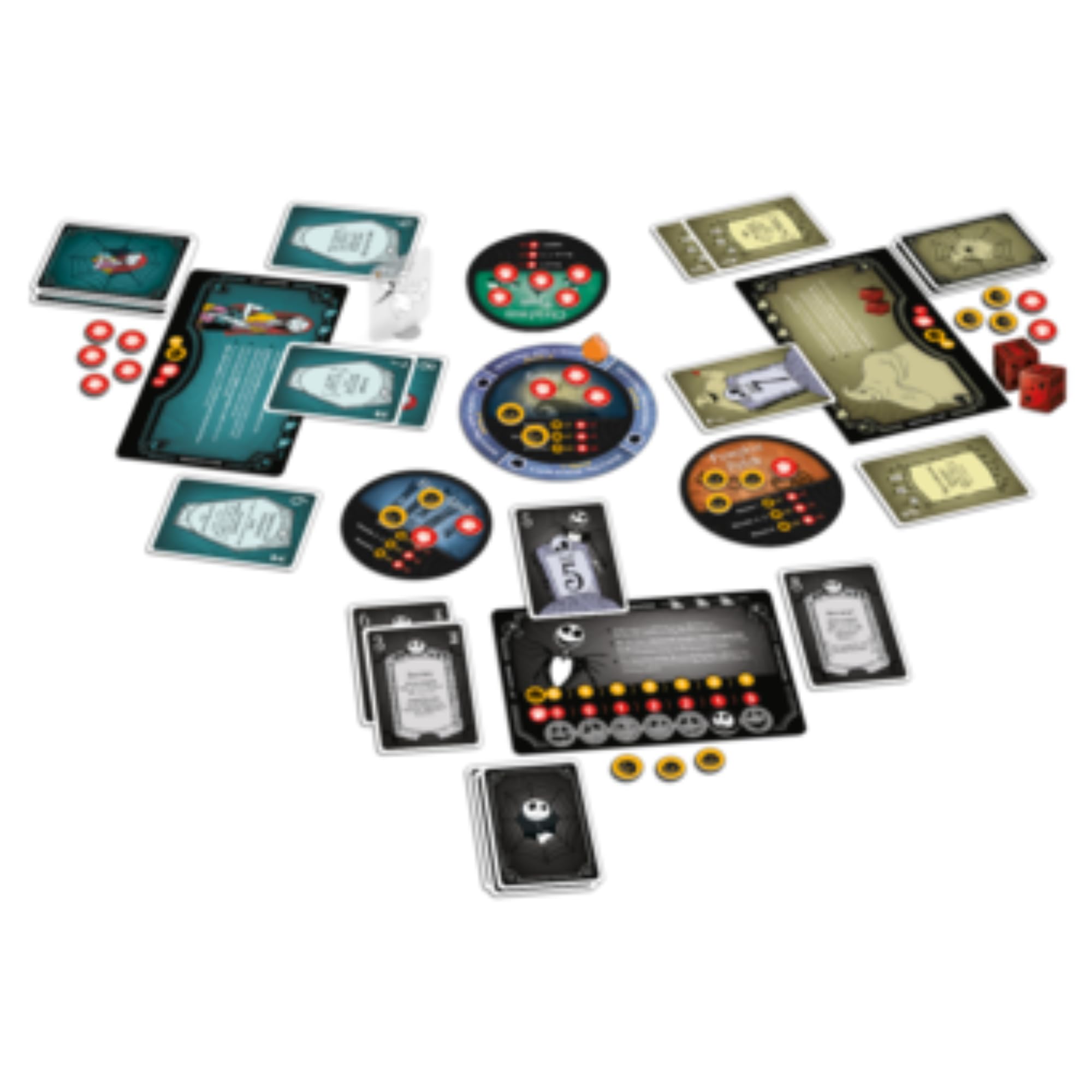 Asmodee The Nightmare Before Christmas Card Game | Ages 10+ | 2-6 Players | 30-45 Min Playtime