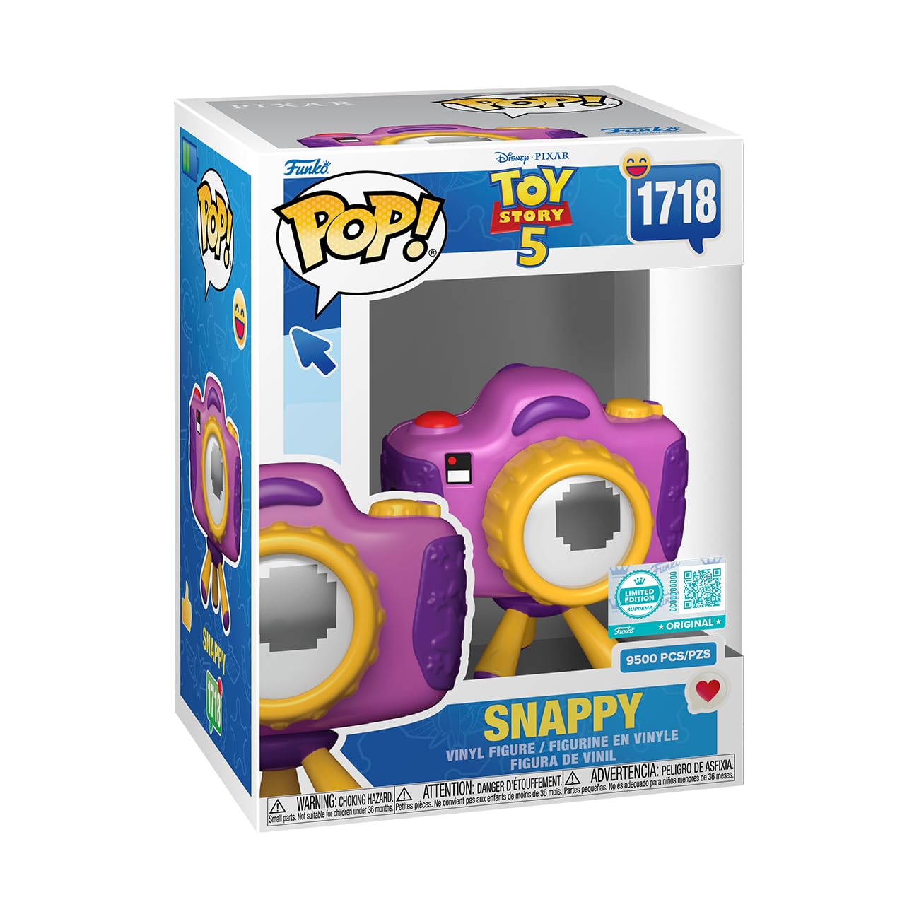 Funko POP! Disney: Toy Story 5 Snappy - Supreme Limited Edition Vinyl Figure | 3.75 in