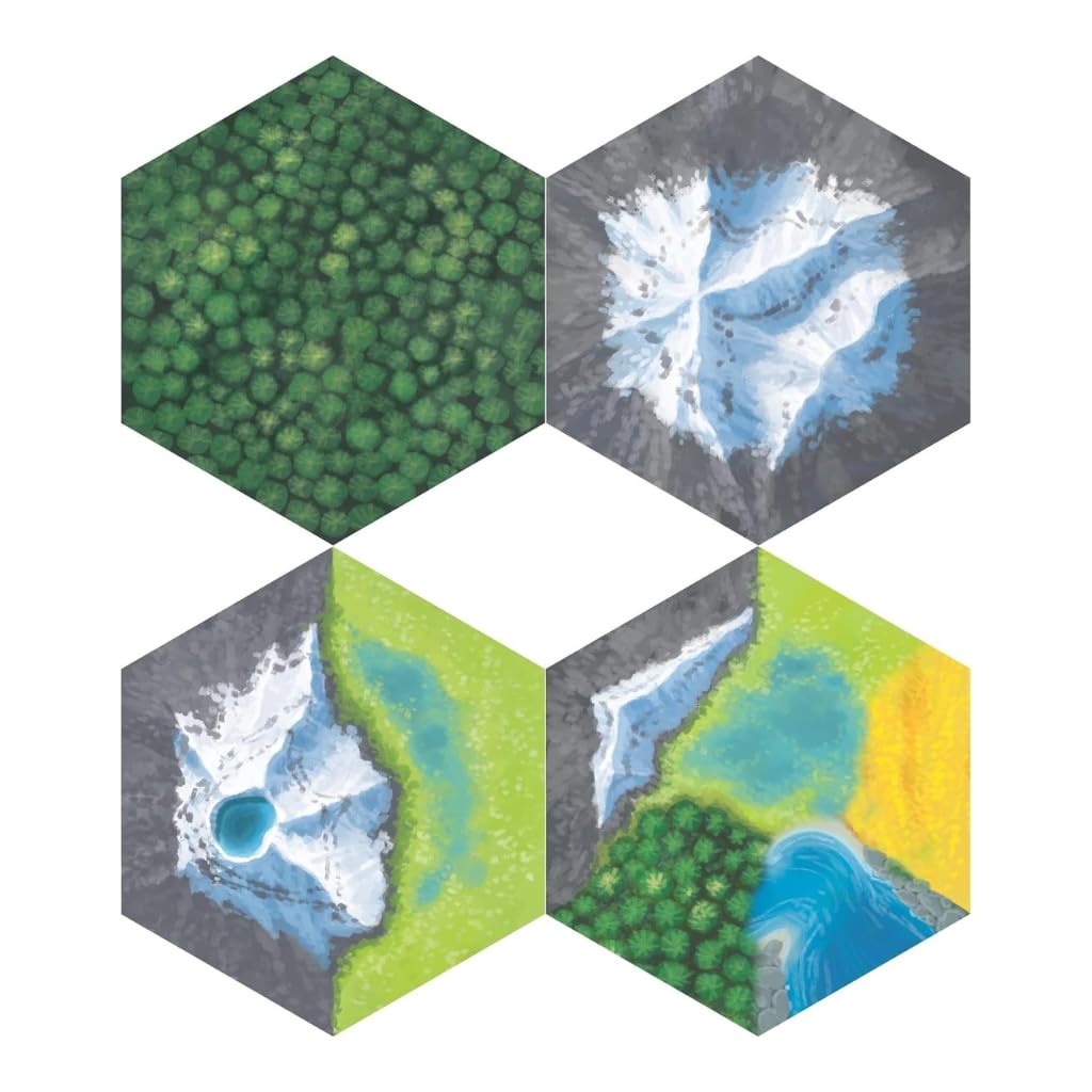 AEG Cascadia Rolling Hills Roll & Write Puzzly Dice Game | 1-4 Players | Ages 10+ | 30-45 Min 7