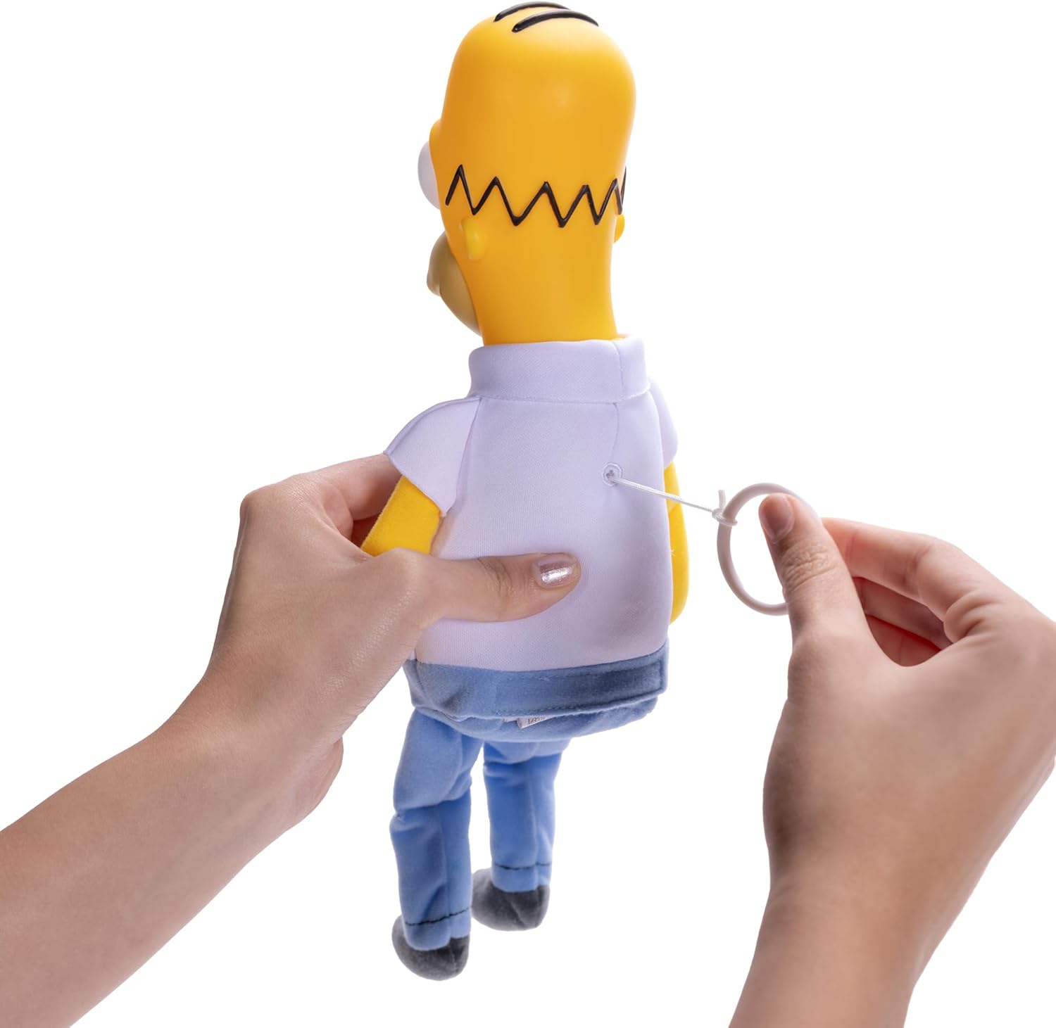 THE SIMPSONS Homer Simpson Shelf Talker - 30cm Plush with 20 Iconic Phrases 4