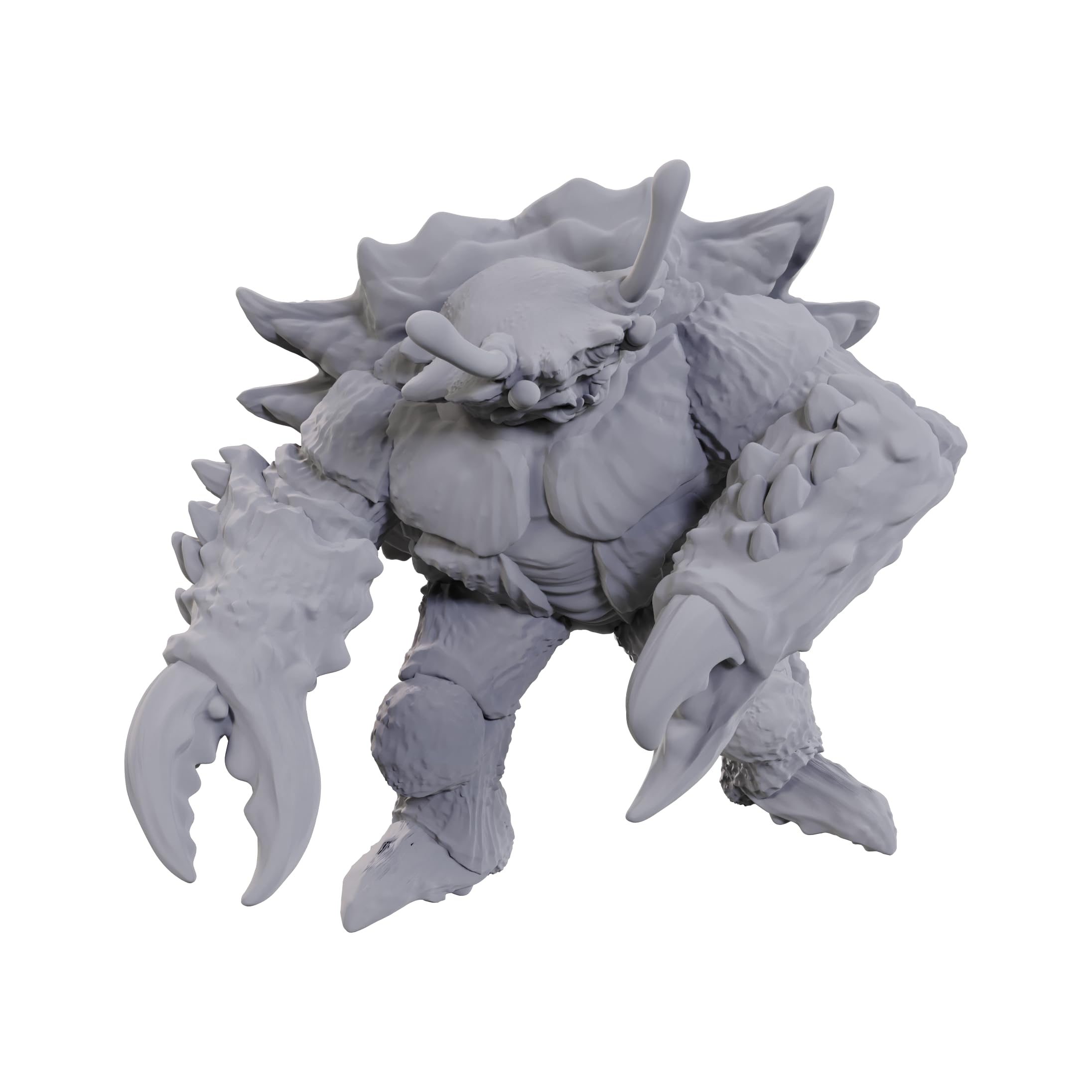 Unbemalte Miniatur des Krabbenvolks von WizKids | Nolzur's Marvelous Miniatures, Welle 23 | Dungeons &amp; Dragons