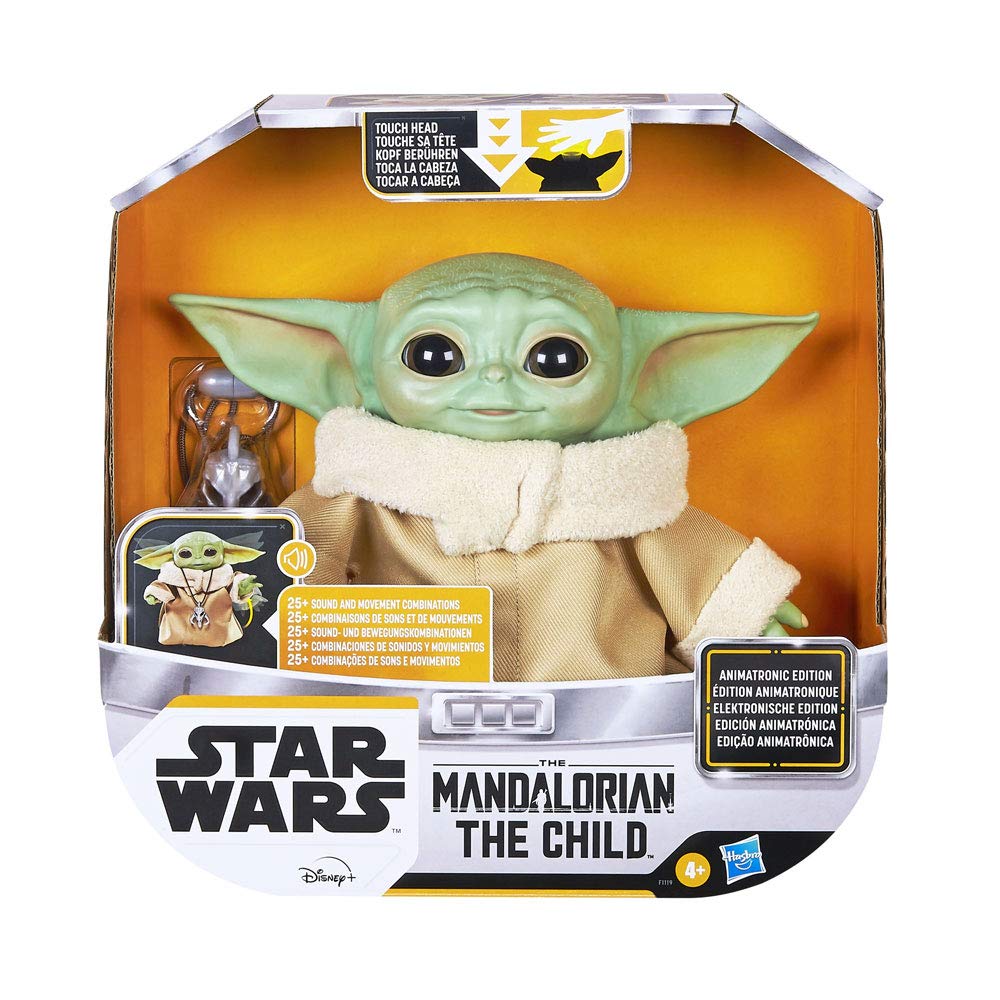 Star Wars The Child Animatronic Edition - Interactive Baby Yoda Toy with Sounds & Movements, Ages 4+ 5