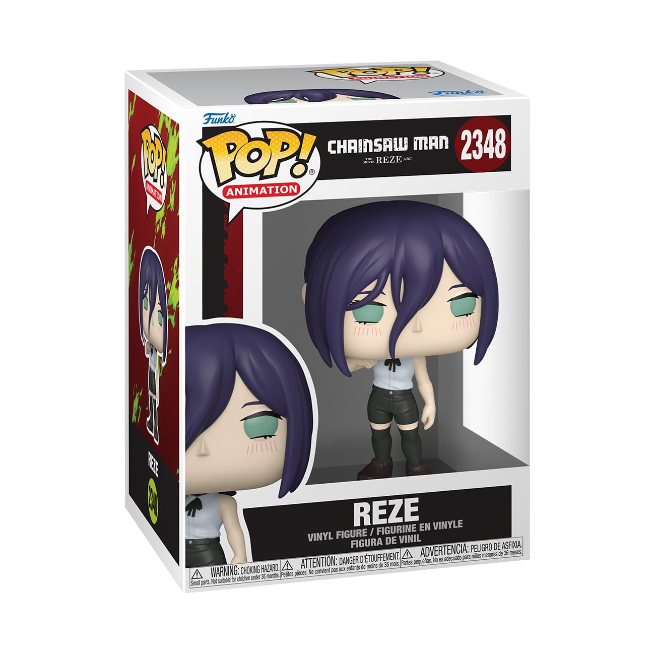Funko POP! Animation: Chainsaw Man: Reze Vinyl Figure | Approx. 3.75 Inches Tall | Model 93279