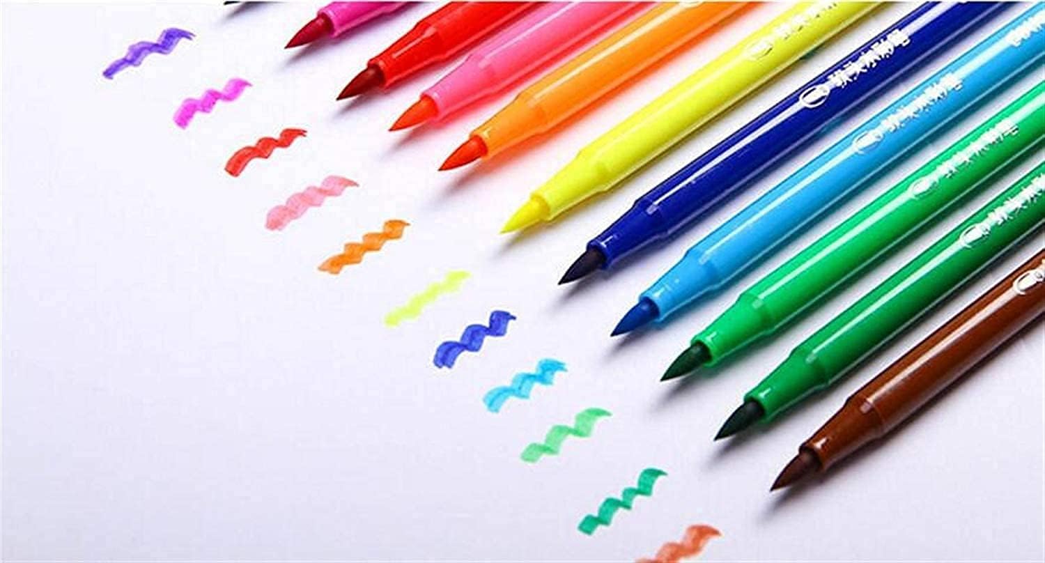 G4GADGET 48 Fine Tip Fiber Coloring Pens - Vibrant Water-Based Art Markers for Kids and Adults 3