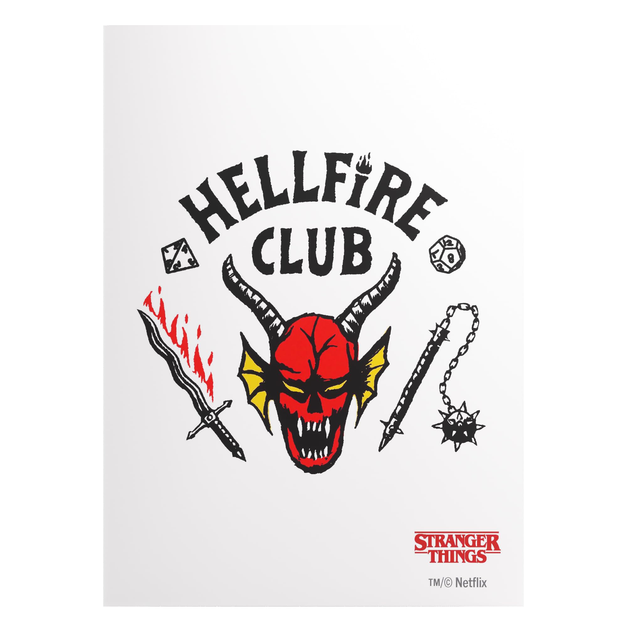 Gamegenic Stranger Things Hellfire Club Art Sleeves - 50 Pack Matte Finish Card Protectors 1