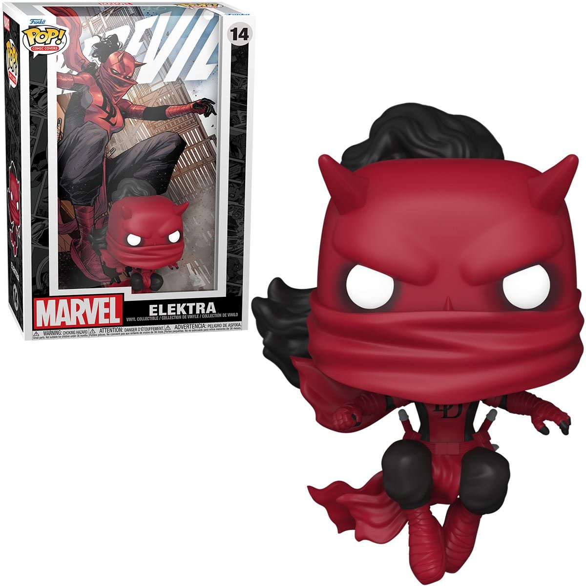 Funko Pop! Marvel - Elektra Vinyl Figure (65742) 4