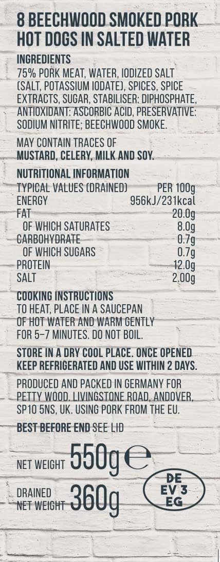 Dino's Famous - All American Style Little Franks 8 Beechwood Smoked Pork 4