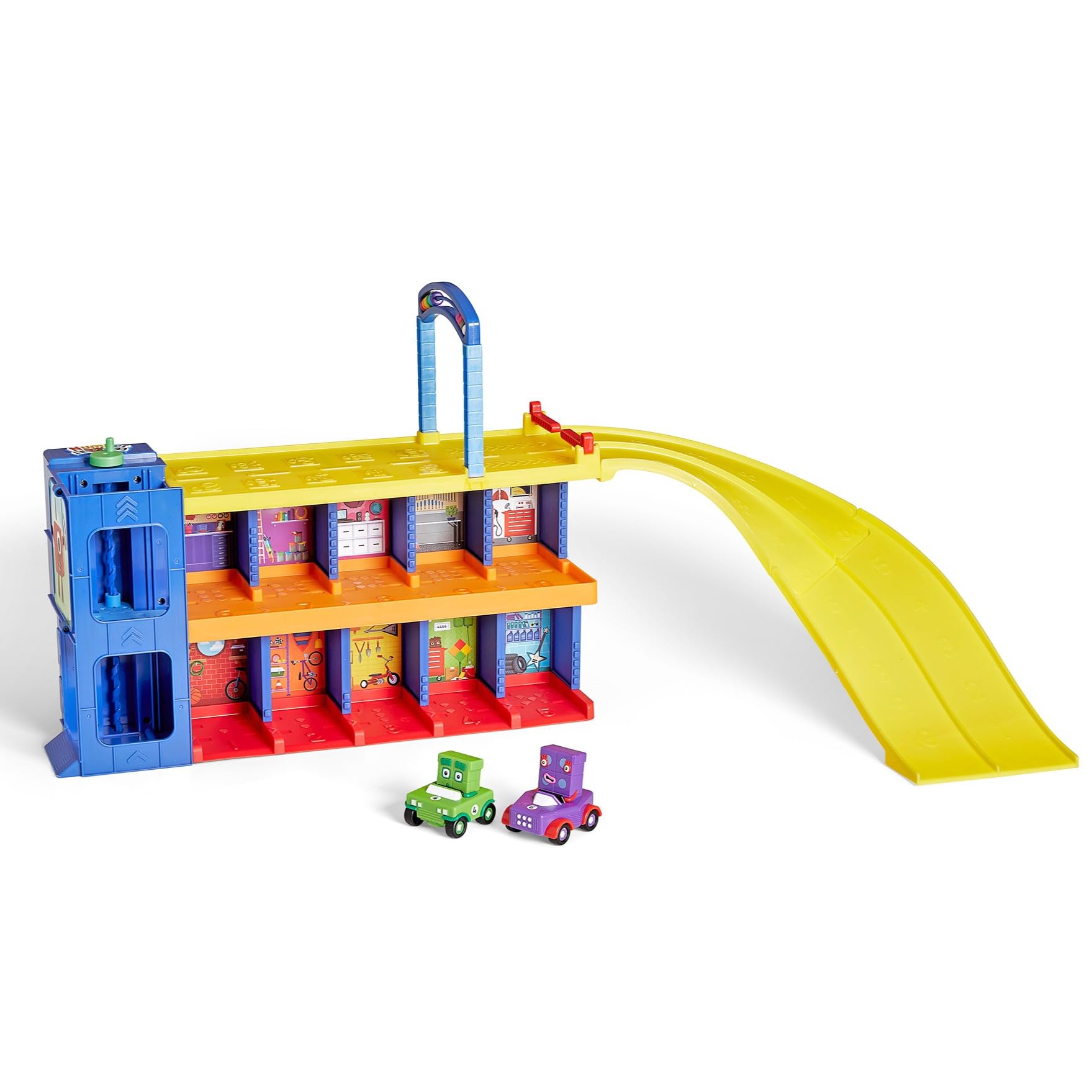 Learning Resources Numberblocks Counting Car Garage - Educational Playset with Moving Parts & Sounds, Ages 3+ 12