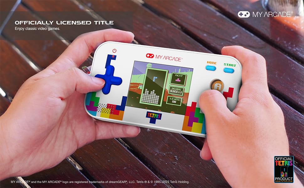 My Arcade DGUNL-7030 Tetris Gamer V Classic Handheld Portable Video Game Sy