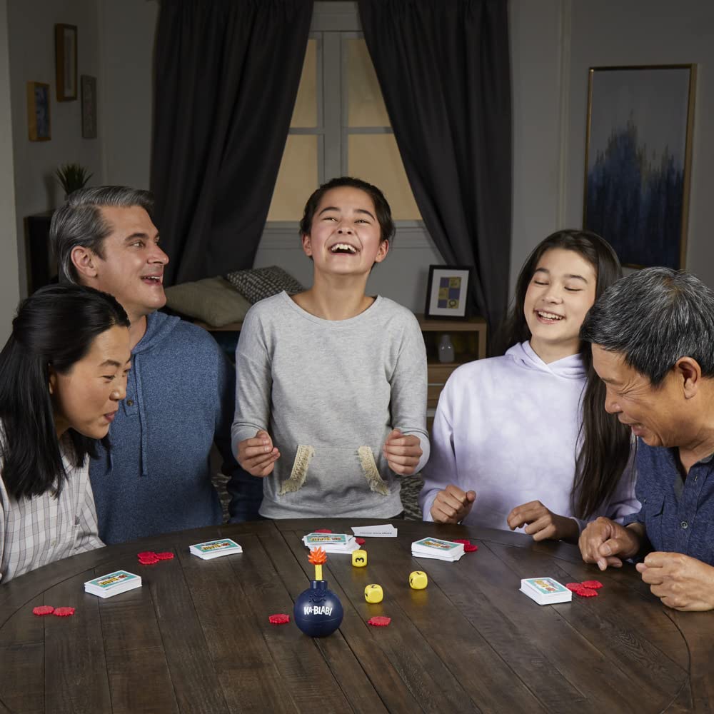 Hasbro Gaming Ka-Blab! Spiel für Familien, Jugendliche und Kinder ab 10 Jahren, familienfreundliches Gesellschaftsspiel für 2–6 Spieler
