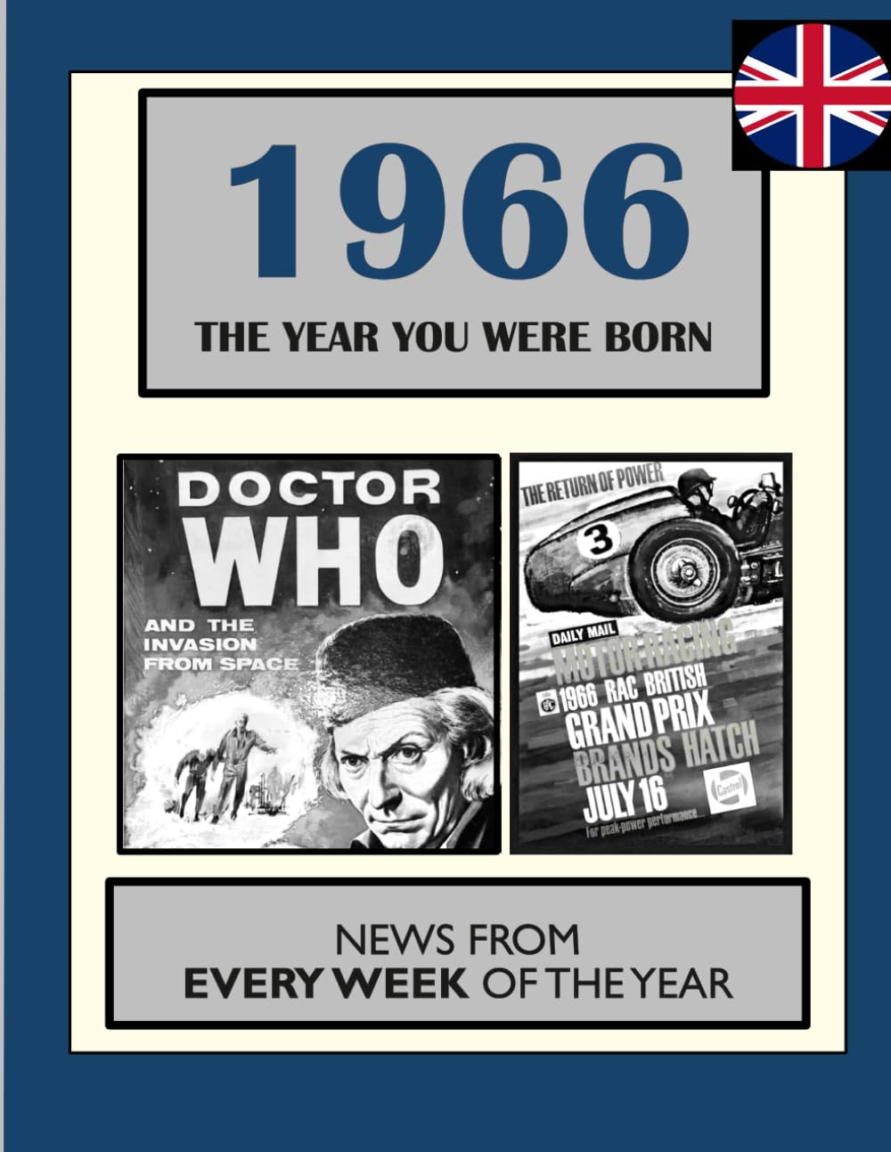 1966 The Year You Were Born: UK and World News From Every Day Of The Year | Paperback 1