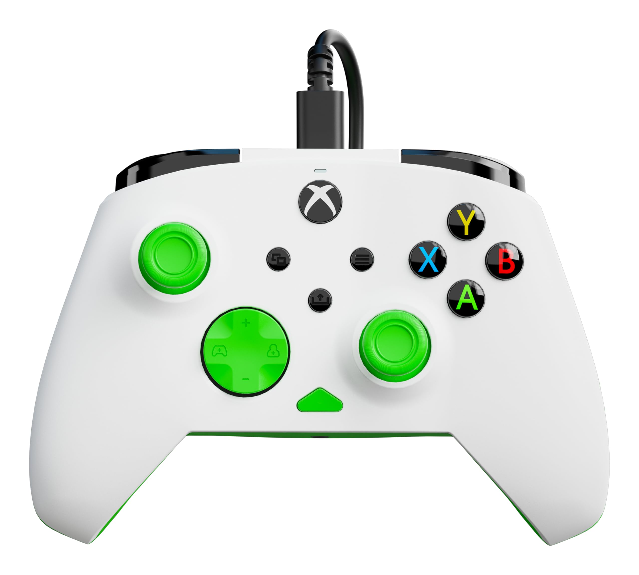 Turtle Beach Rematch Core White and Green Wired Gaming Controller with Audio Controls, Rumble Motors and Impulse Triggers – Licensed for Xbox Series X or S, Xbox One and Windows PCs 2