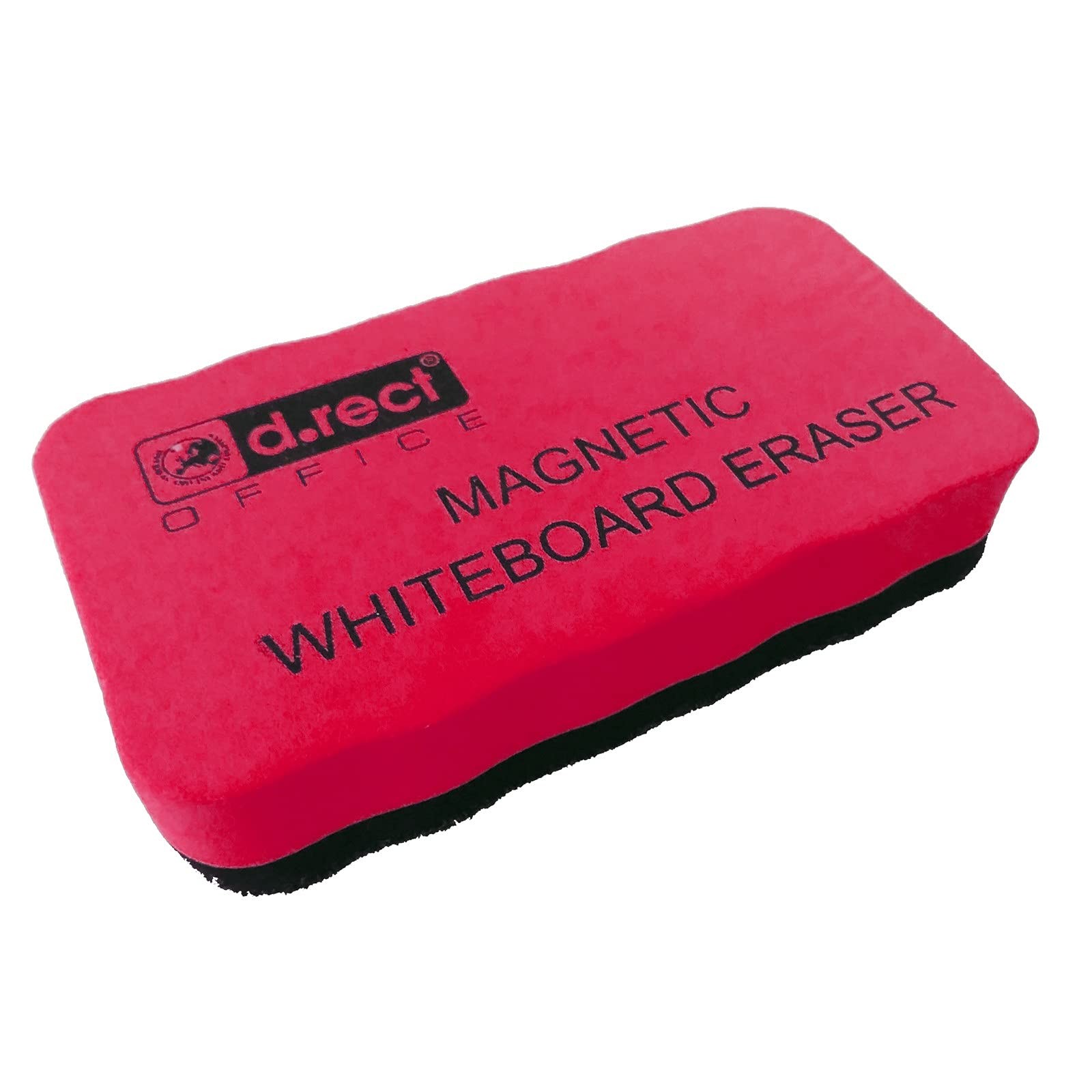 D.RECT EVA Magnetic Whiteboard Eraser - Felt Base | Sticks to Magnetic Surfaces | 106x57x1mm 3