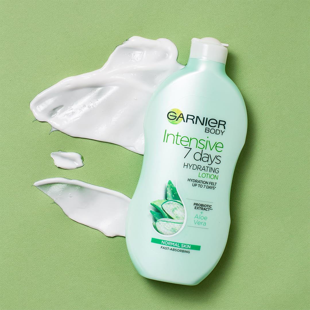Garnier Intensive 7 Days Aloe Vera Probiotic Extract Body Lotion (400 ml) 2