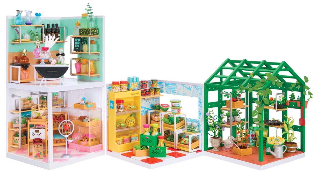 MGA's Miniverse Make It Mini Spaces Greenhouse - Building Set | Customization | Ages 8+ 6