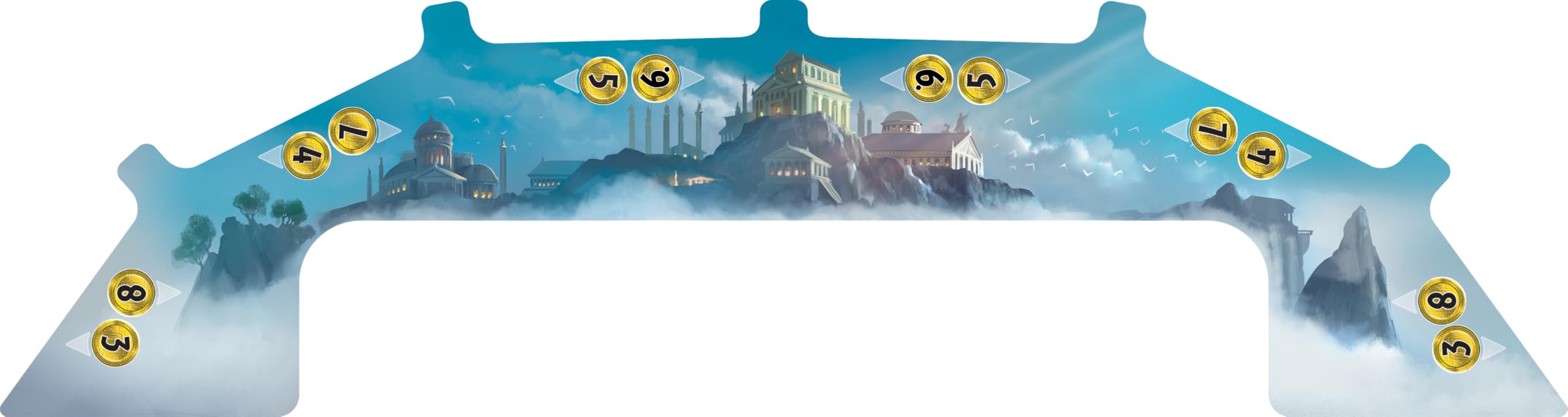 Repos Production 7 Wonders Duel Pantheon Erweiterungsbrettspiel