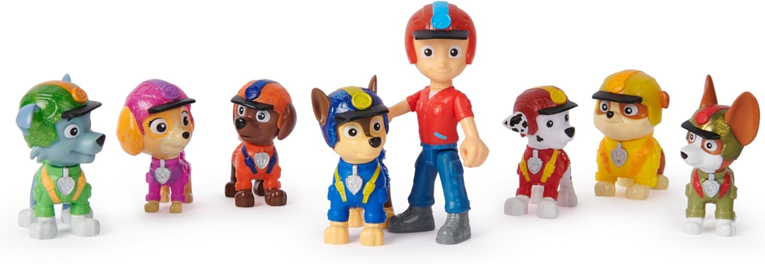PAW Patrol: Jungle Pups Action Figures Gift Pack - 8 Collectible Figures for Kids 3+ 2