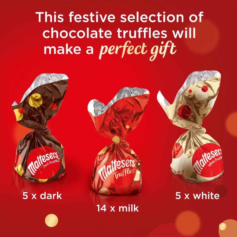 Maltesers Truffles Assorted Chocolate Advent Calendar - 24 Doors with Milk, White & Dark Chocolate 4
