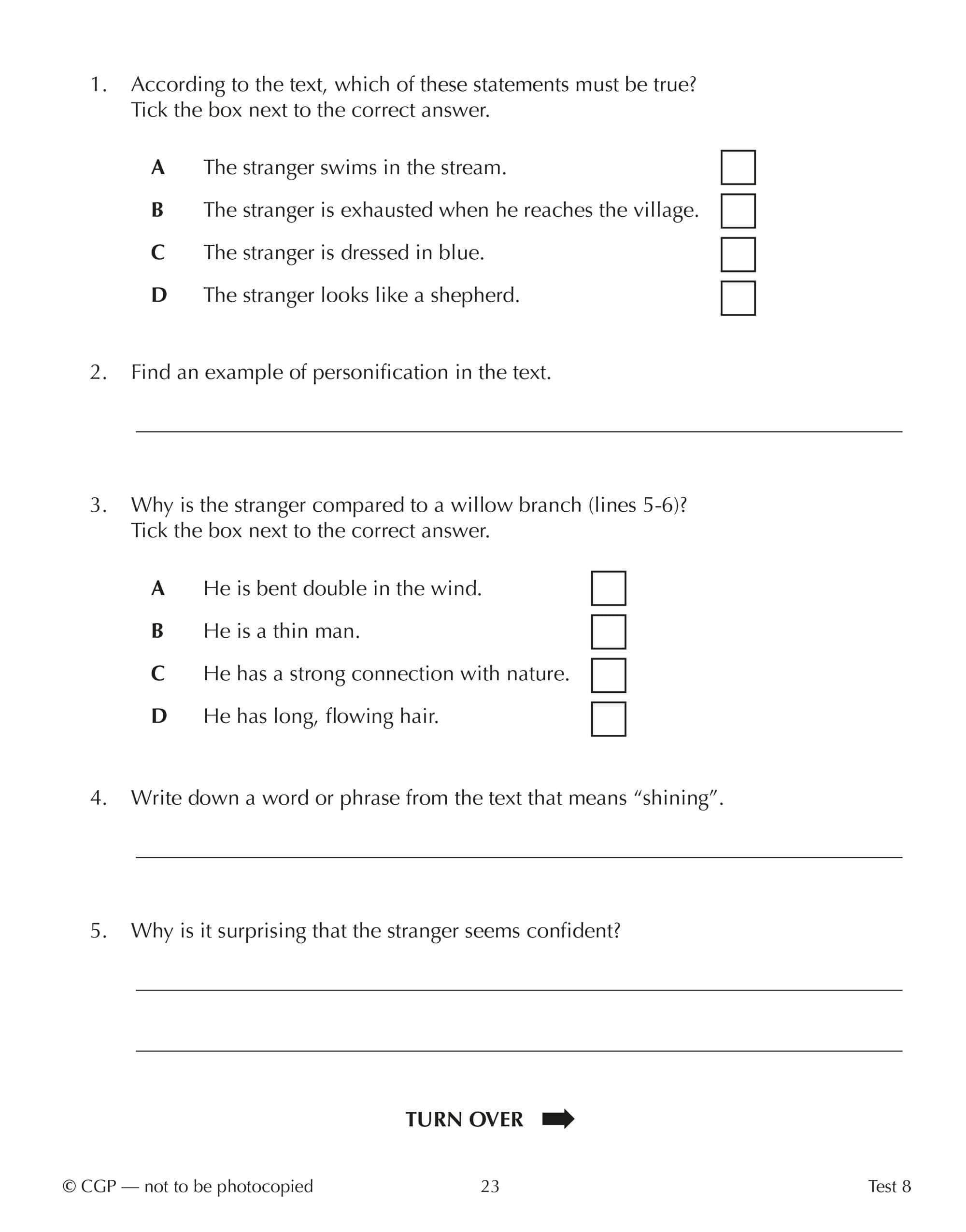 CGP 11+ GL 10-Minute English Tests - Ages 9-10 | Study Aid | Paperback 3