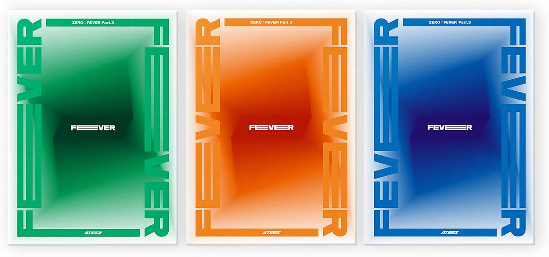 Ateez Zero: Fever Series - K-Pop Boy Band Album Collectible Set (2021)