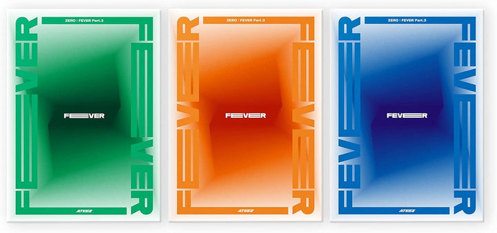Ateez Zero: Fever Series - K-Pop Boy Band Album Collectible Set (2021)