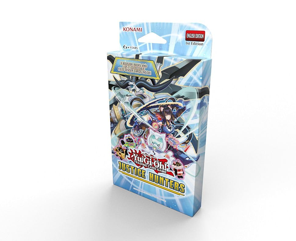 Yu-Gi-Oh! Justice Hunters Booster Pack | 60 Cards Total | English Language