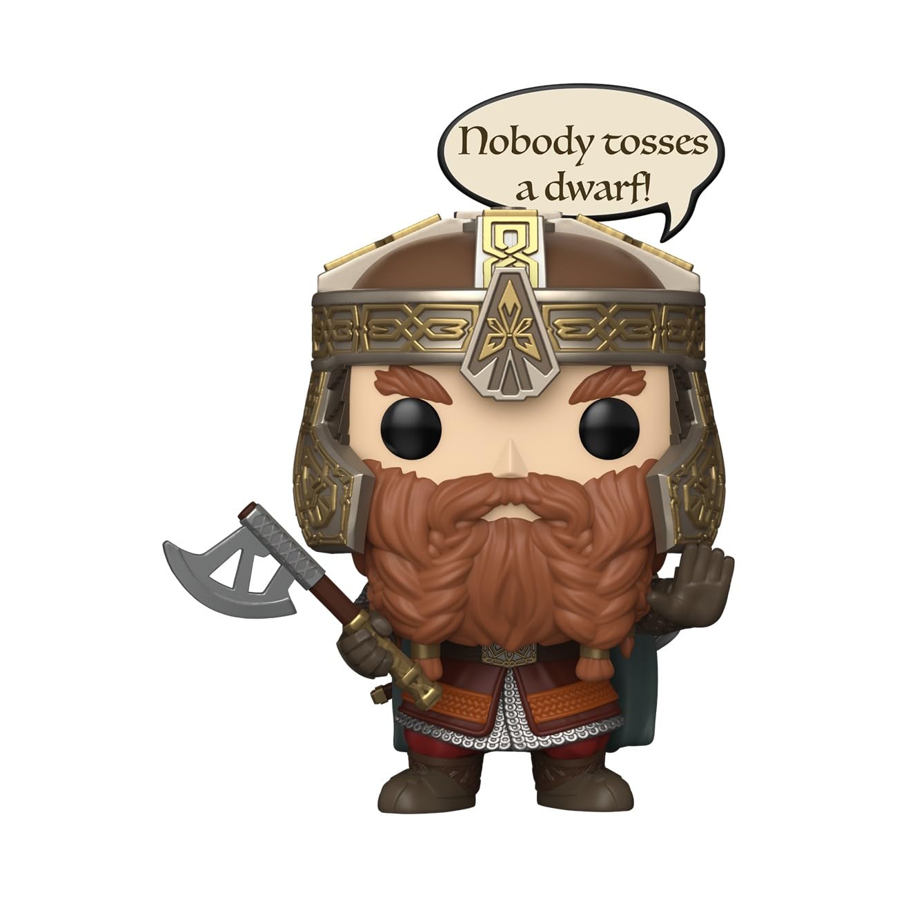 Funko POP! Sayings: Lord of the Rings - Gimli Collectable Vinyl Figure | 3.75 Inches