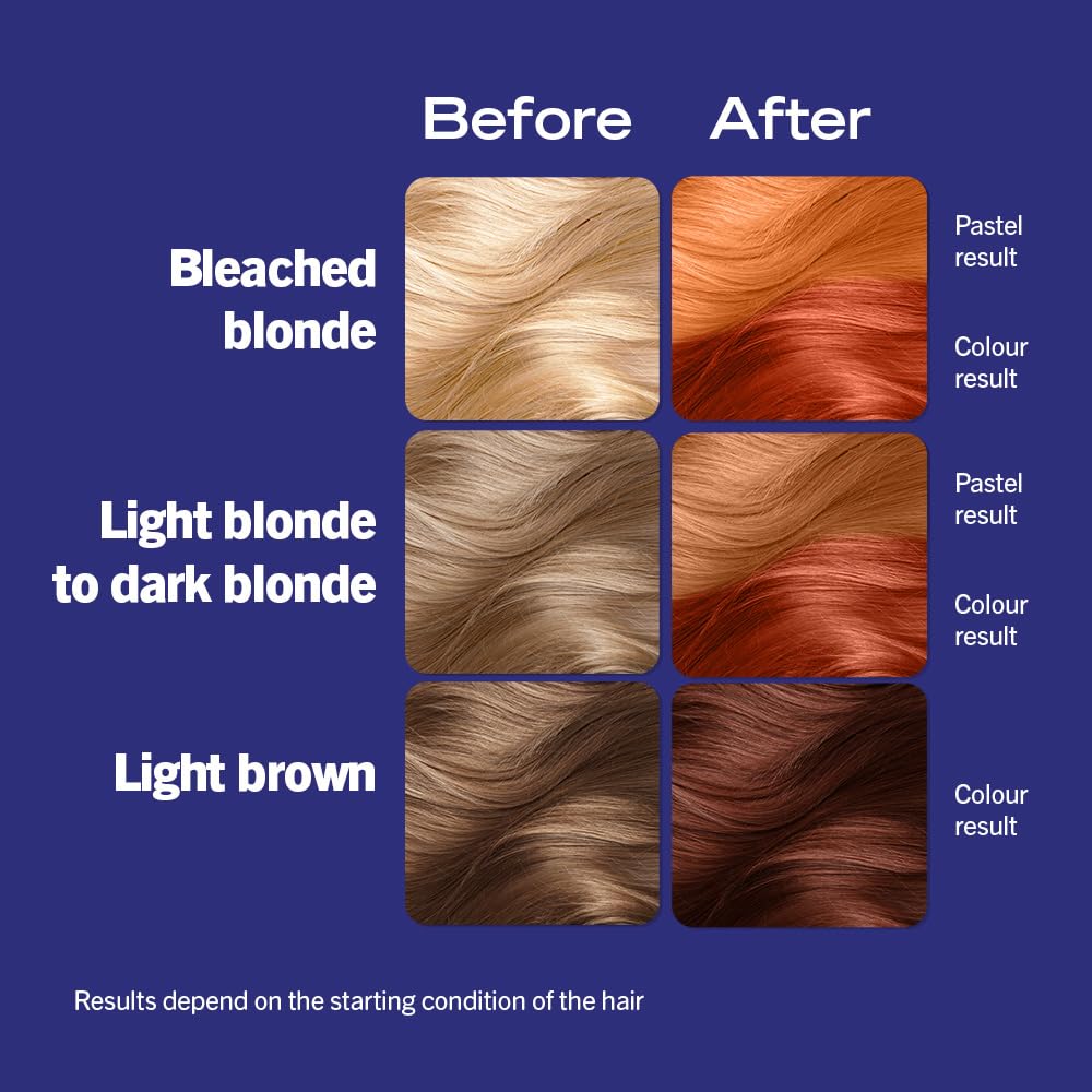 Schwarzkopf LIVE Ultra Brights Vibrant Orange Semi-Permanent Hair Dye 085 3