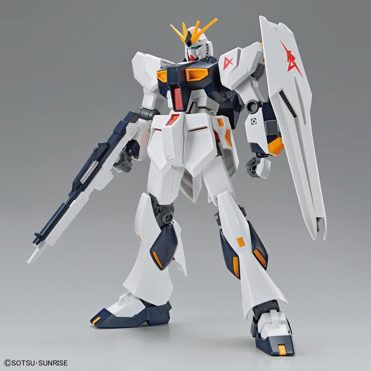 BANDAI ENTRY GRADE Nu Gundam - 1/144 Scale Model Kit | Beginner Friendly | No Glue Required 5