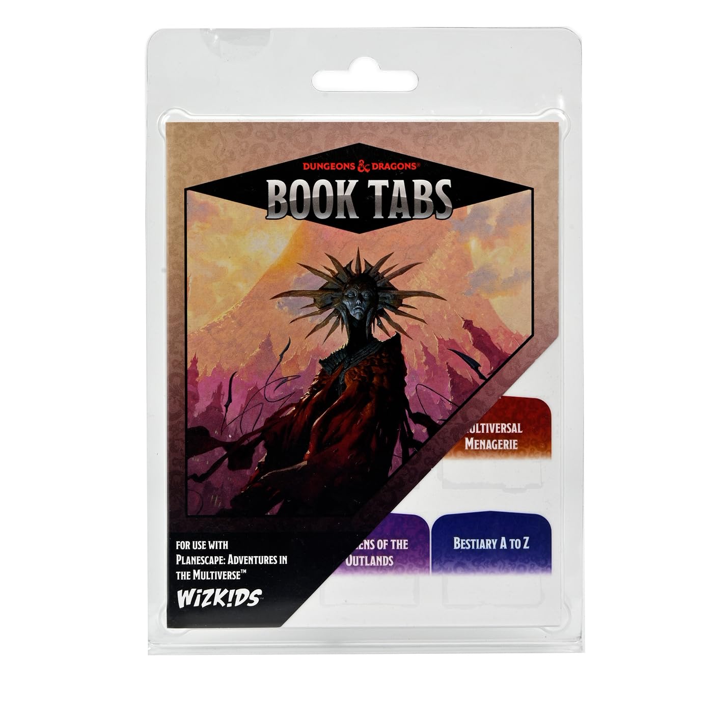 WizKids D&D Book Tabs - Planescape: Adventures in The Multiverse | 204 Tabs | Various Colours 1