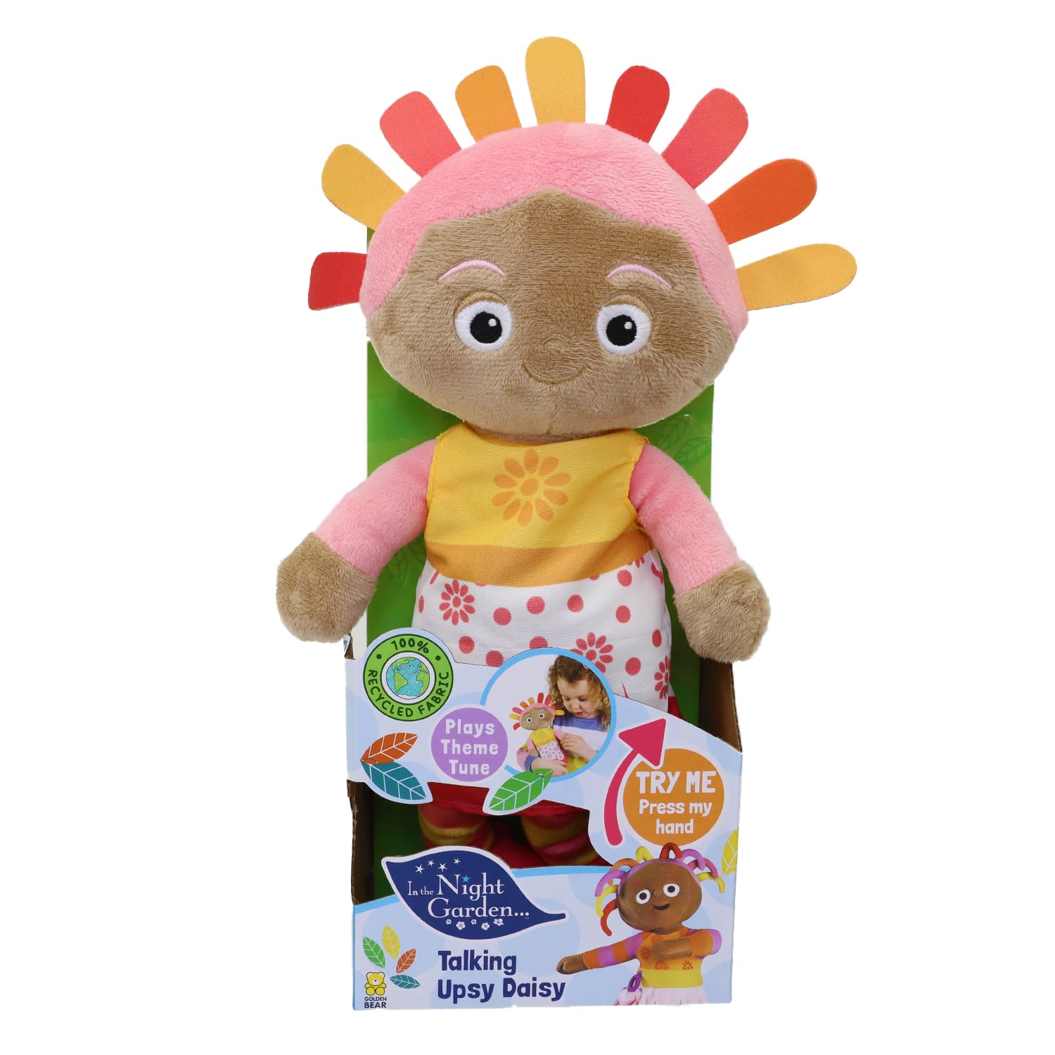 In the Night Garden Upsy Daisy Talking Plush Toy - Interactive Musical Bear for Babies & Toddlers 1